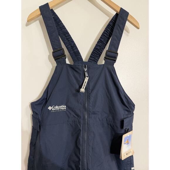 NEW Columbia Sportswear Unisex Kids Youth Snow Ski Bibs Navy Size Large 14/16 - Picture 2 of 5